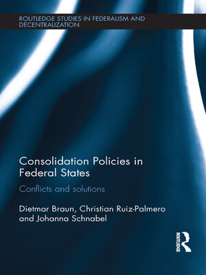 cover image of Consolidation Policies in Federal States